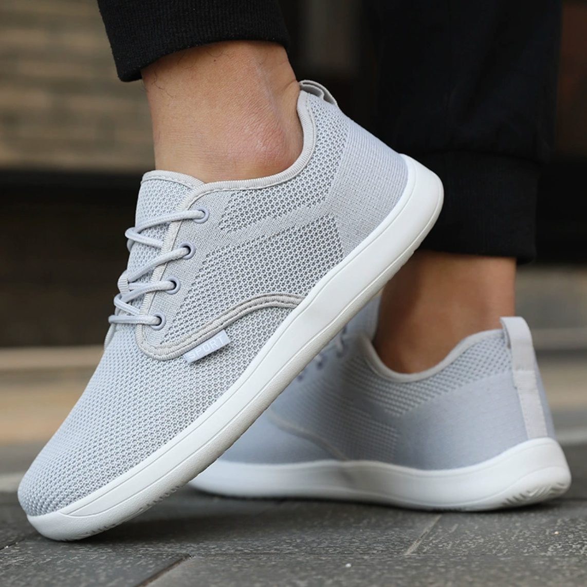 Wide Toe Box Comfort Sneakers - Relief for Bunions, Swollen Feet & Plantar Fasciitis