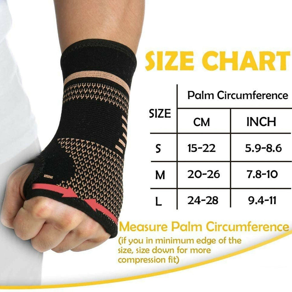 Ortho Fit Store Wrist Hand Injury Compression Sleeve