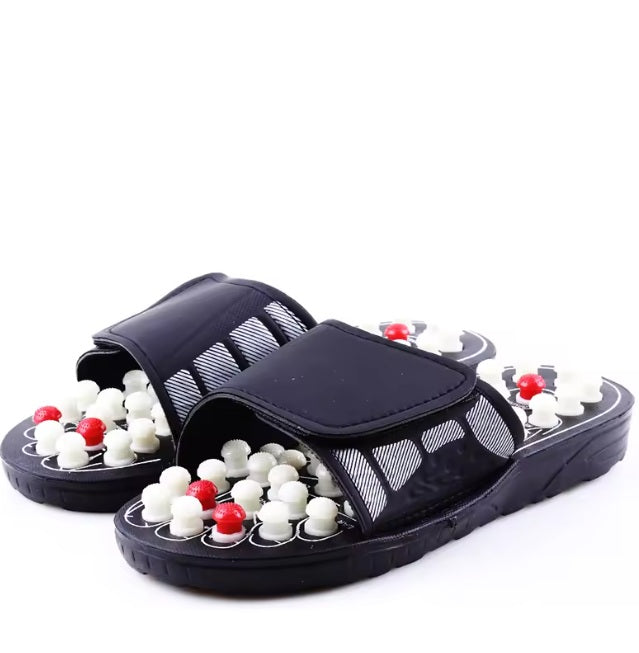 Acupressure Massage Slippers — Reflexology Foot Relief for Tired, Aching Feet
