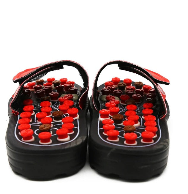 Acupressure Massage Slippers — Reflexology Foot Relief for Tired, Aching Feet