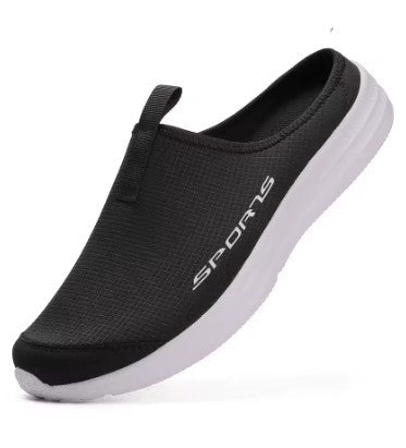Men's Cushioned Ortho-Comfort House Slippers — Arch Support for Plantar Fasciitis & Heel Pain