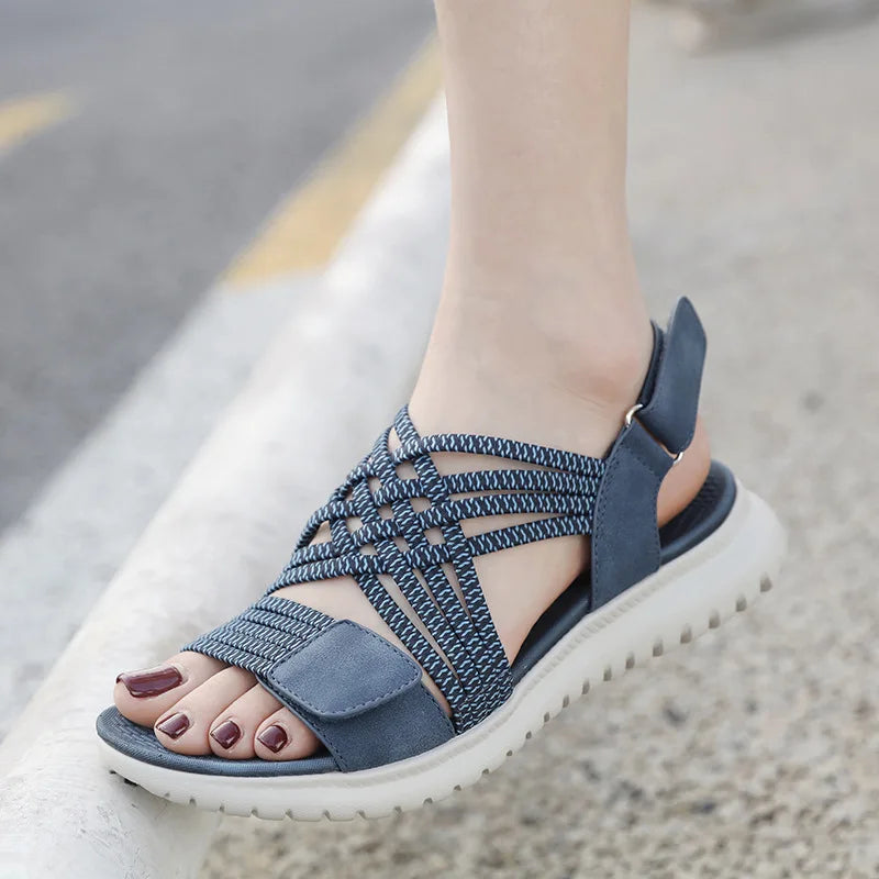 Women's Orthopedic Platform Sandals With Cushioned Arch Support — Stylish Comfort Heels for All-Day Wear