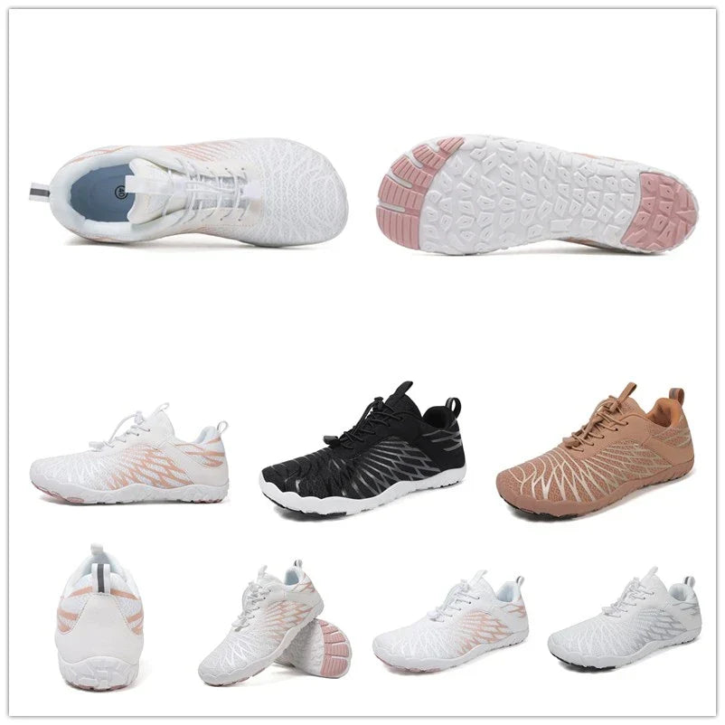 Wide Toe Box Barefoot Walking Shoes — Lightweight, Non-Slip Comfort Shoes for Men & Women