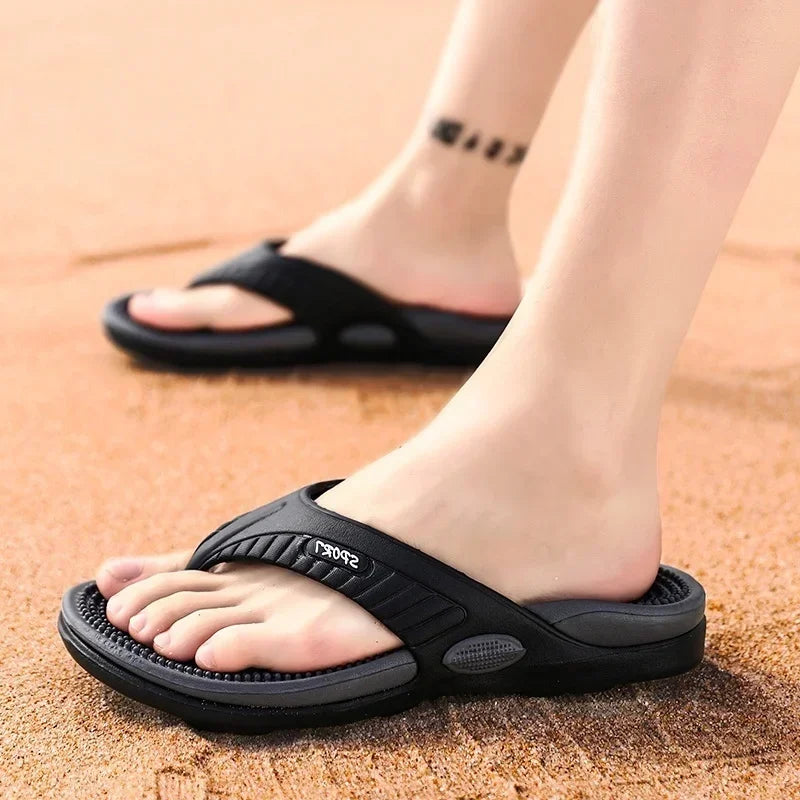 Men's Orthopedic Comfort Sandals — Arch Support for Plantar Fasciitis, Heel Pain & Flat Feet