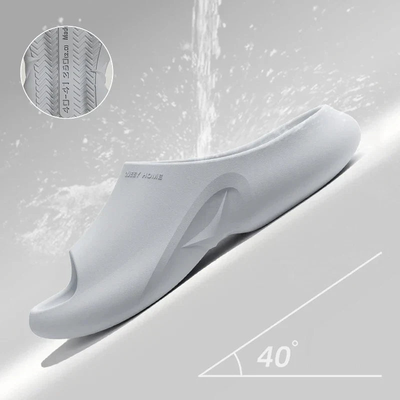 Men's Cushioned EVA Recovery Slides — Comfort Sandals for Tired Feet, Plantar Fasciitis & All-Day Wear