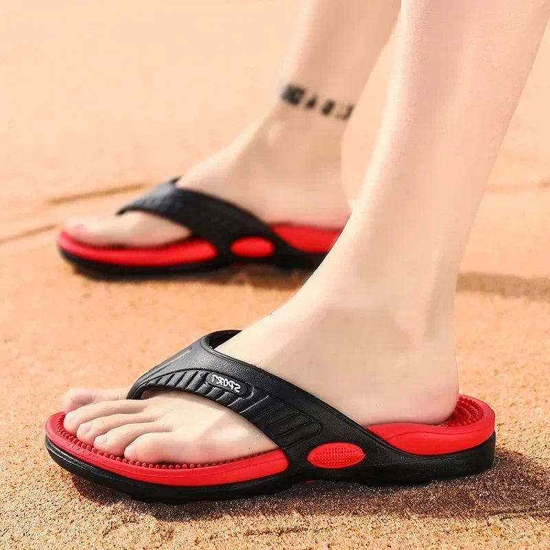 Men's Orthopedic Comfort Sandals — Arch Support for Plantar Fasciitis, Heel Pain & Flat Feet