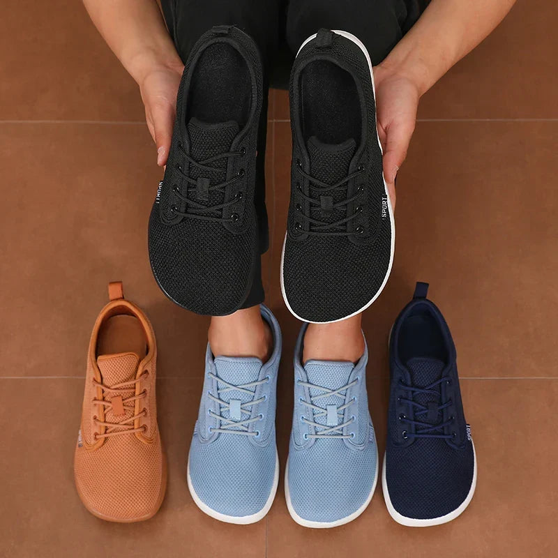 Wide Toe Box Comfort Sneakers - Relief for Bunions, Swollen Feet & Plantar Fasciitis