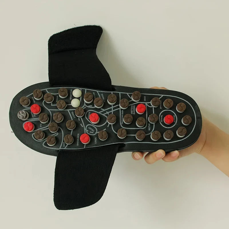 Acupressure Massage Slippers — Reflexology Foot Relief for Tired, Aching Feet