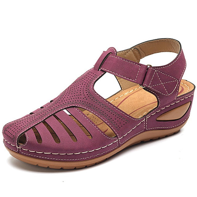 Ortho Fit Store Comfort Platform Sandals Womens