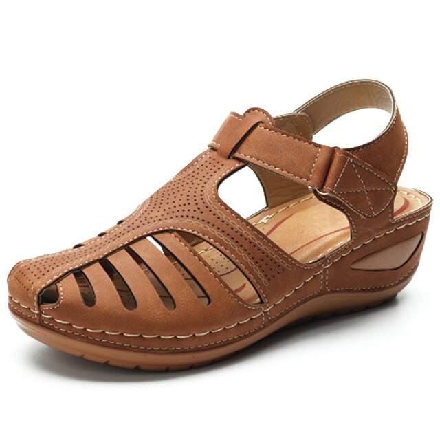 Ortho Fit Store Comfort Platform Sandals Womens